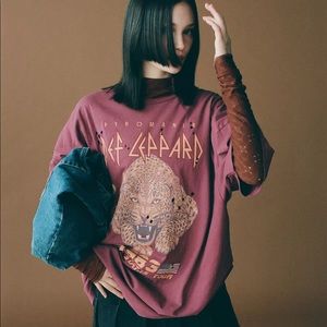 Def Leppard 1983 Tour T-shirt Dress